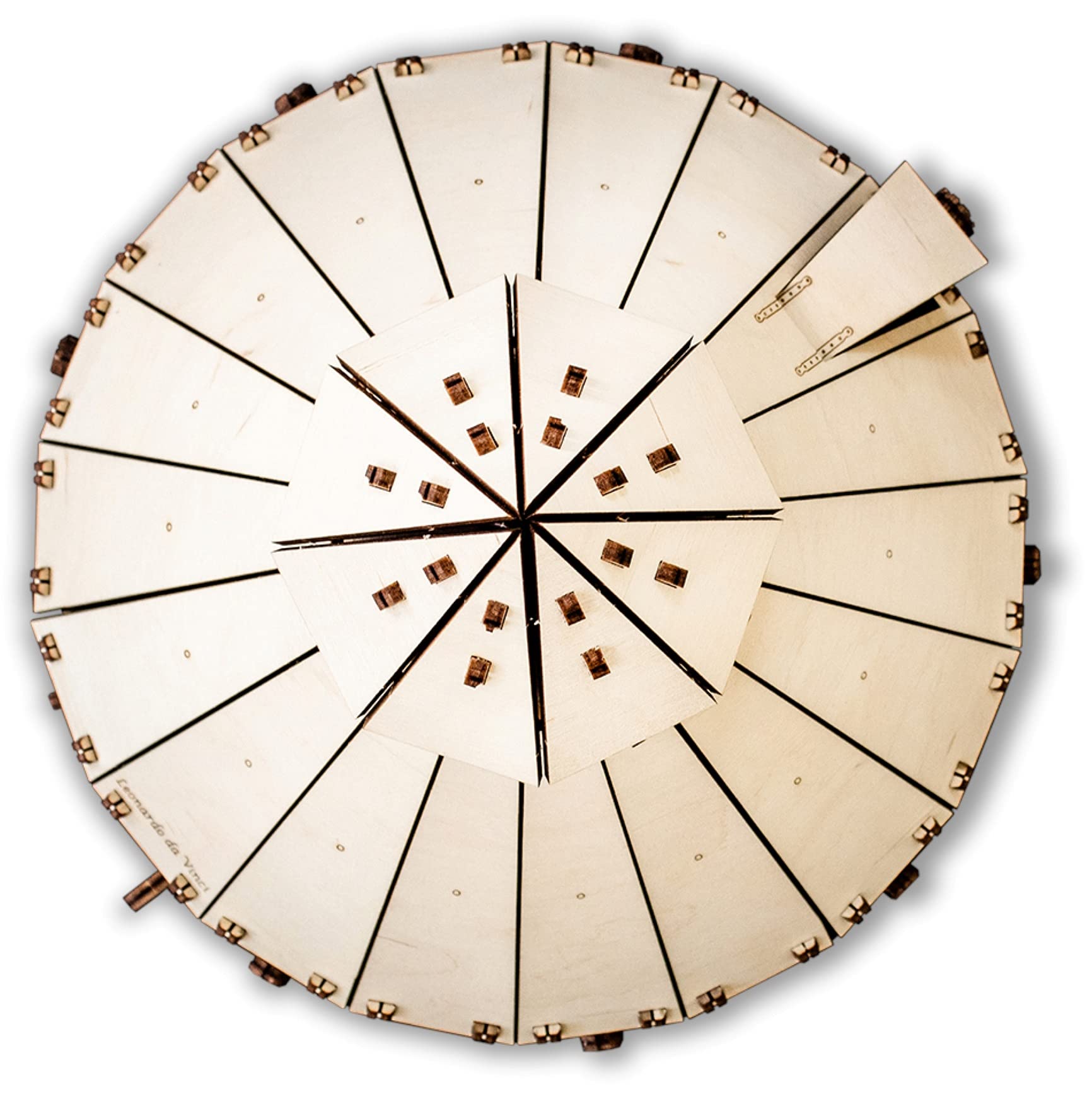 Eco Wood Art 3D Puzzle Da Vinci Tank