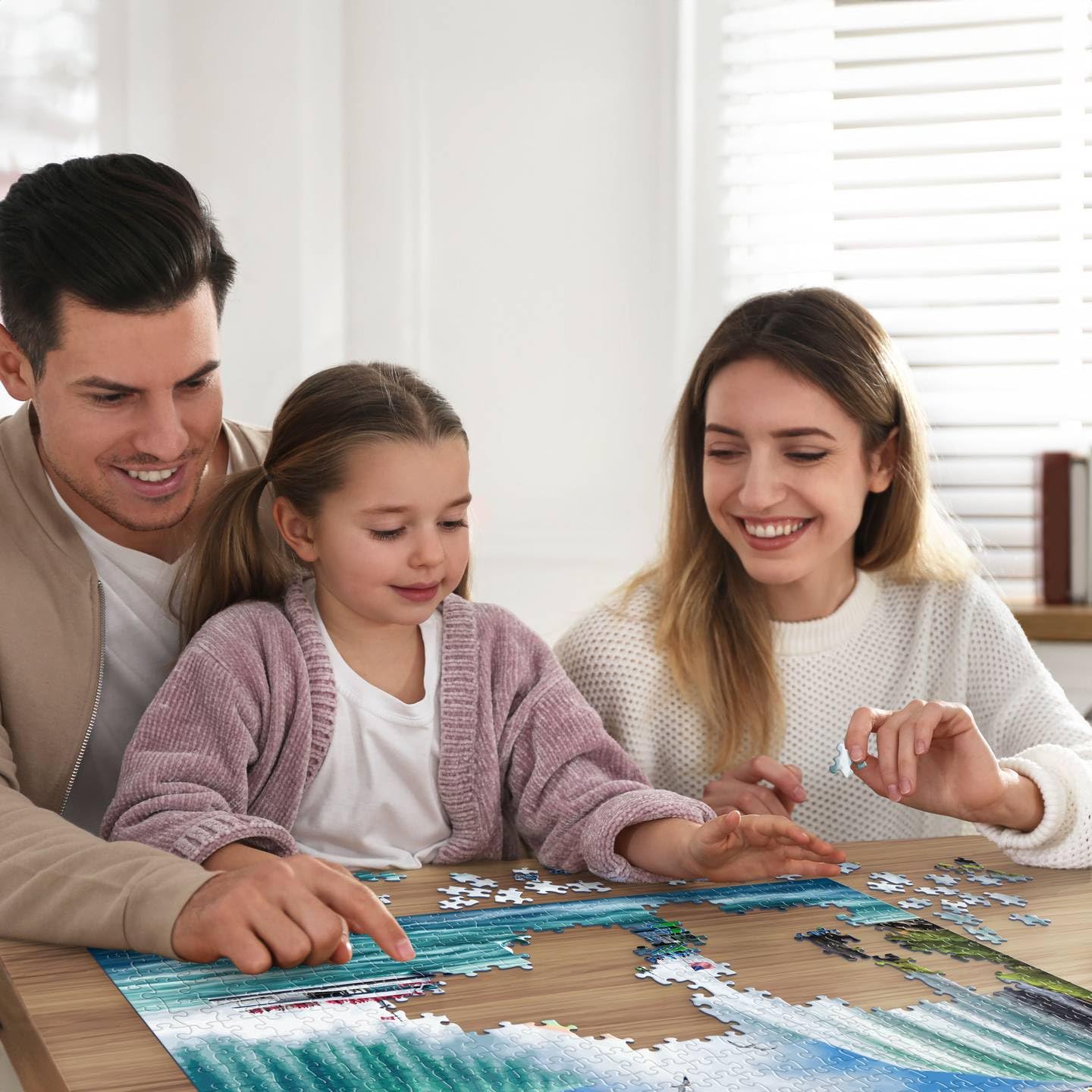 Boardwalk Niagara Falls 500 Piece Jigsaw Puzzle Scenic Waterfall Travel Puzzles with Premium Box, Gift for Adults and Family 16"x20"