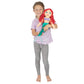 Disney Princess Ariel Kids Bedding Super Soft Plush Cuddle Pillow Buddy, "Official" Disney Product By Franco, 1 Count (Pack of 1)
