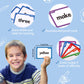 Torlam 520 Sight Words Flash Cards Kindergarten Homeschool Supplies with Card Folders & Rings - High Frequency Site Word for Pre-k Kindergarten 1st