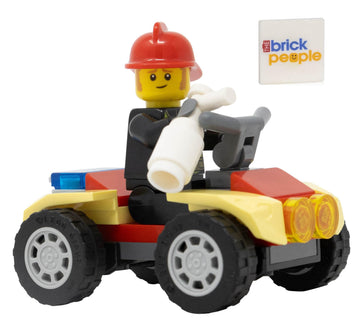 LEGO City: Fireman Clemmons Minifigure with Fire Quad