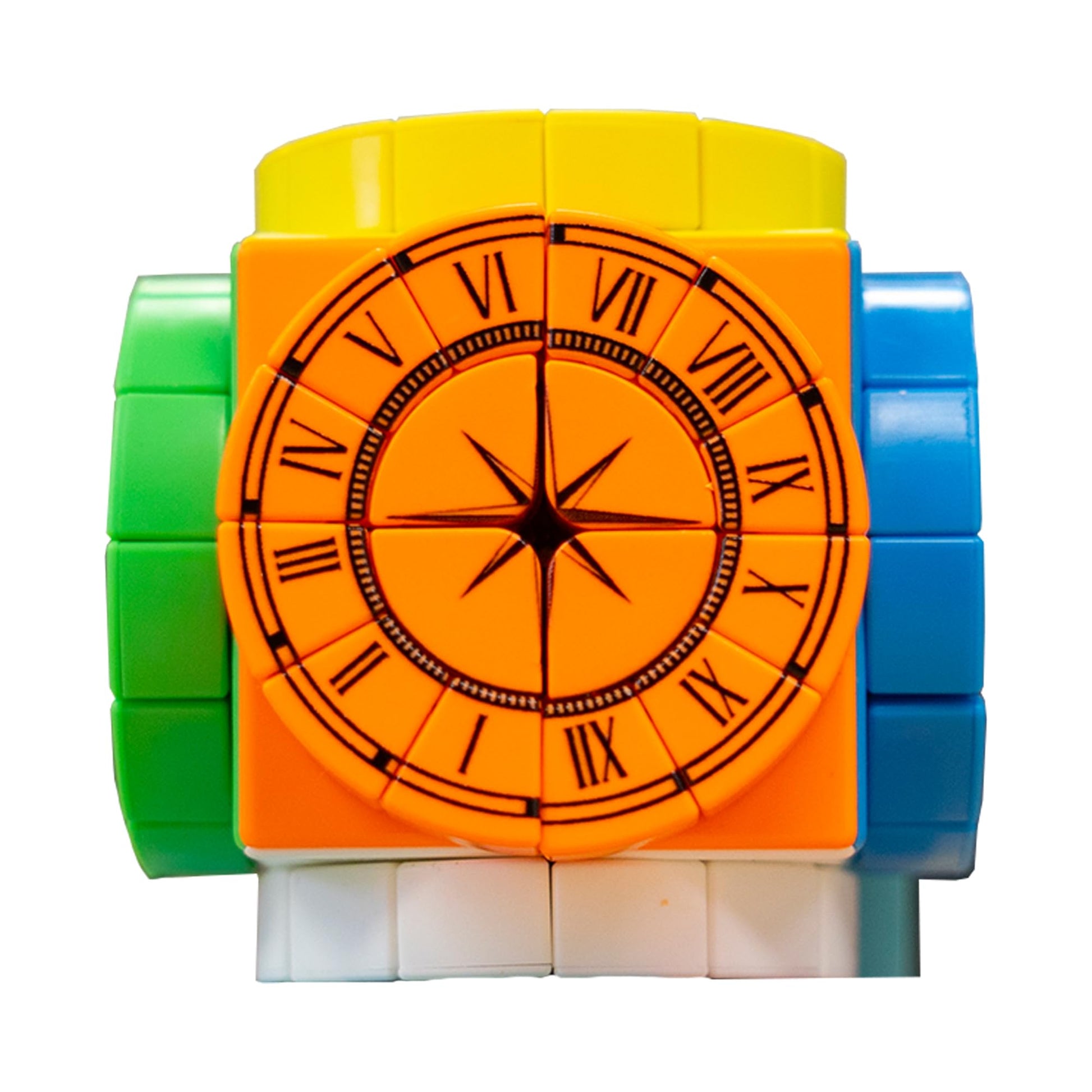 iYallow Time Machine Speed Cube 2x2 (Roman Numerals)
