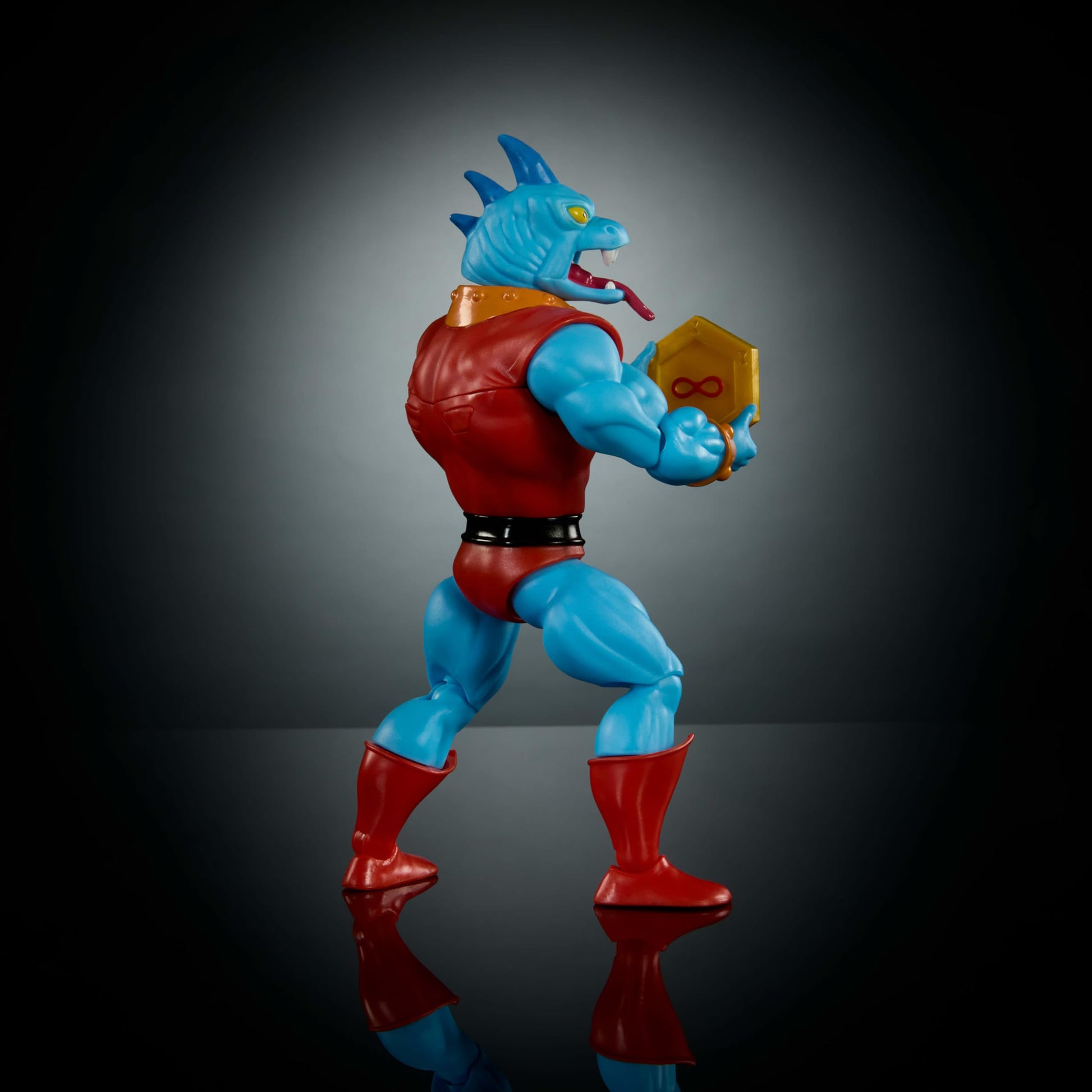Masters of the Universe Origins Action Figure Cartoon Collection Fang Man, 5.5-inch 1980s Motu TV Fanged Villain, Detailed Design & Accessory