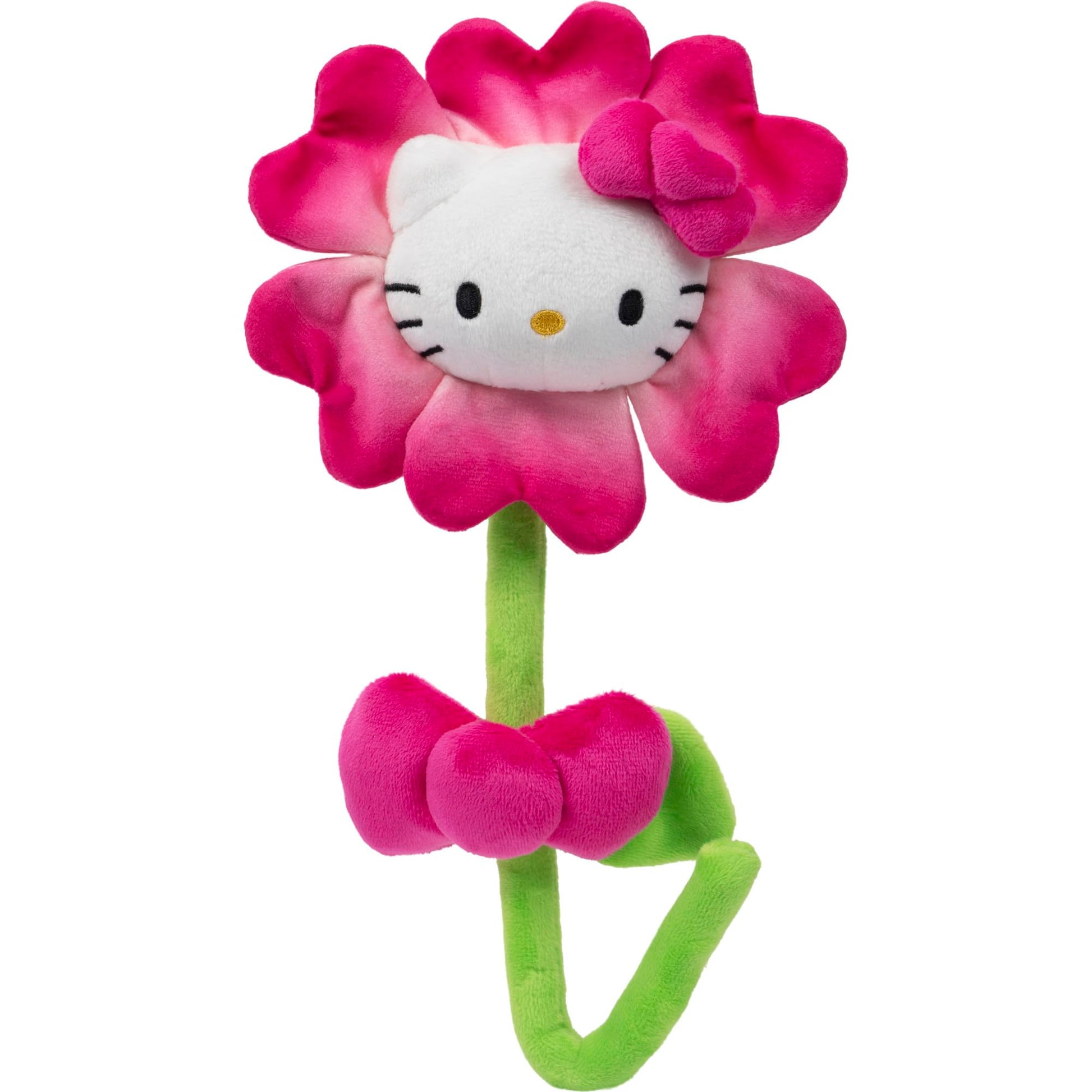 Hello Kitty® and Friends 14-inch Plush Flower 2 Pack - Hello Kitty® & Cinnamoroll™ with Bendable Stems - Giftable Packaging - Officially Licensed