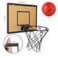 EZFXHD WTER Mini Basketball Hoop for Kids,Durable Wooden Over The Door Basketball Hoop Indoor,Mini Hoops with 4 Balls and Pump for Teens and Adults