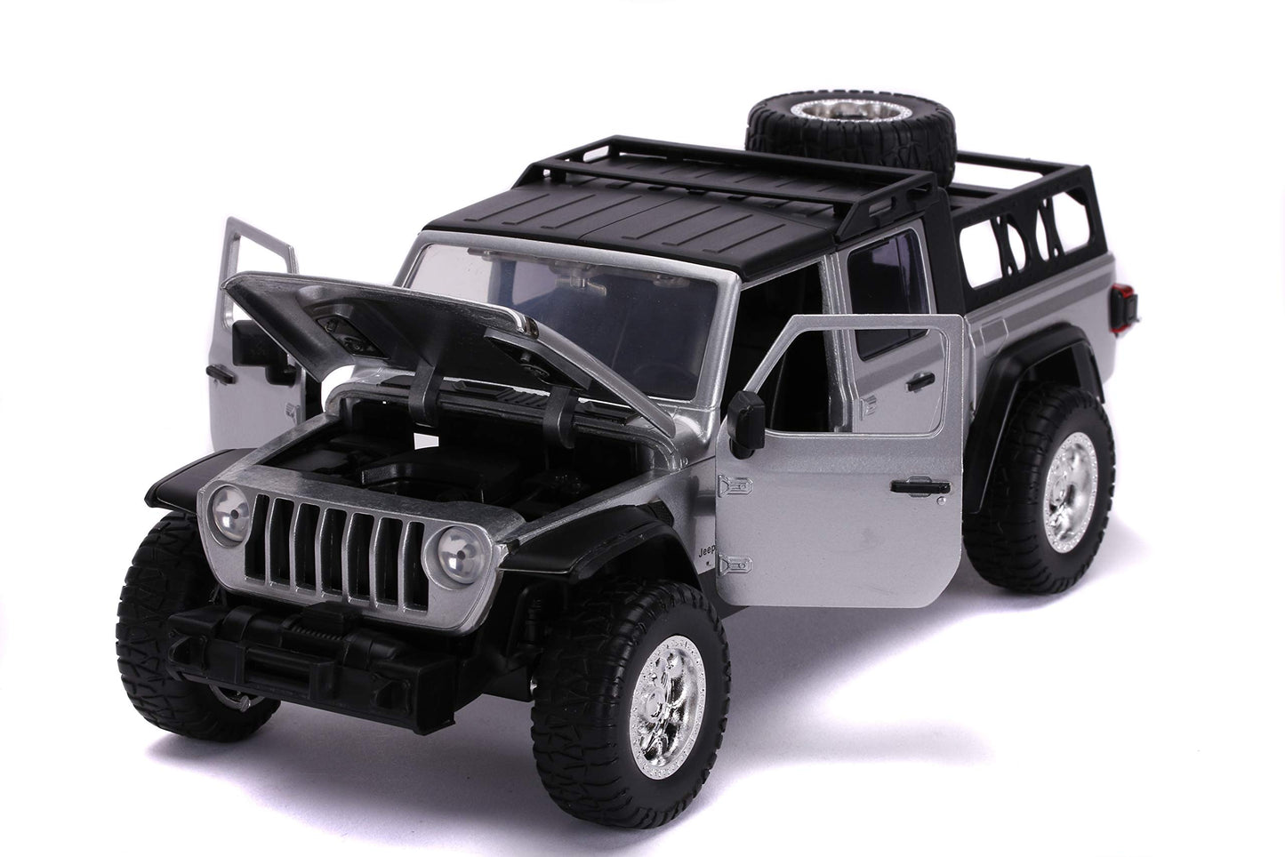 Jada Toys Fast & Furious F9 1:24 2020 Jeep Gladiator Die-cast Car, Toys for Kids and Adults