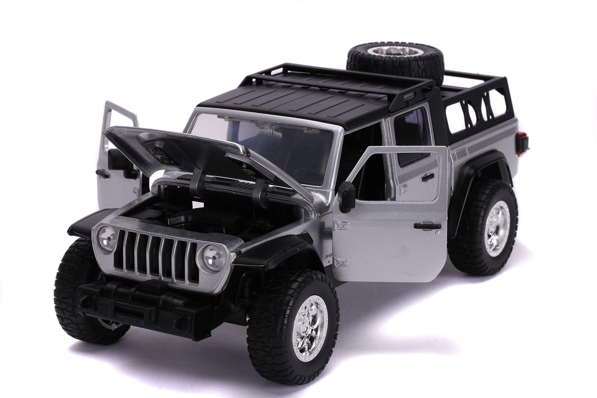 Jada Toys Fast & Furious F9 1:24 2020 Jeep Gladiator Die-cast Car, Toys for Kids and Adults