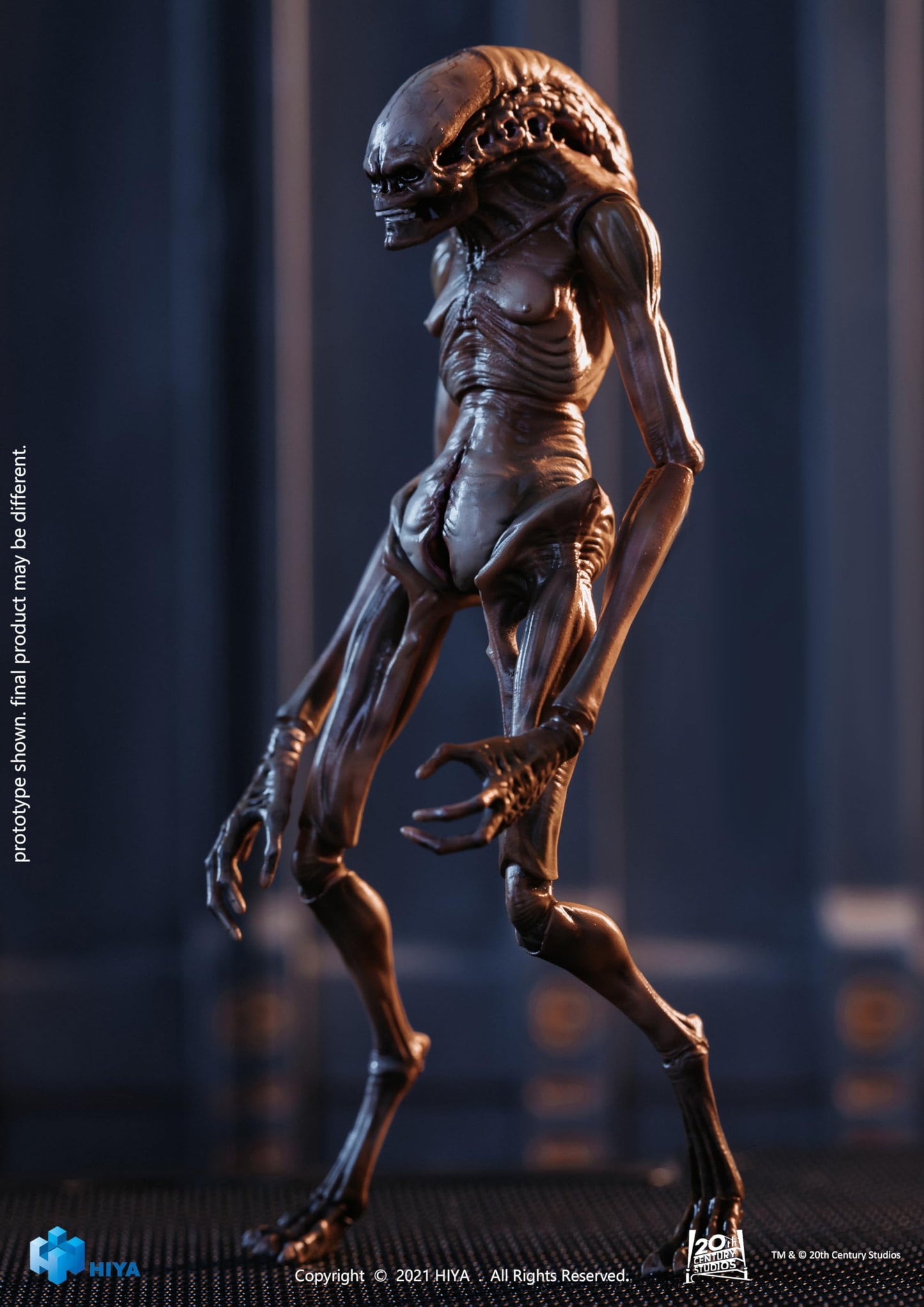 Hiya Toys Exquisite Mini Series 1/18 Scale 5 Inch Alien Resurrection The Newborn Action Figure