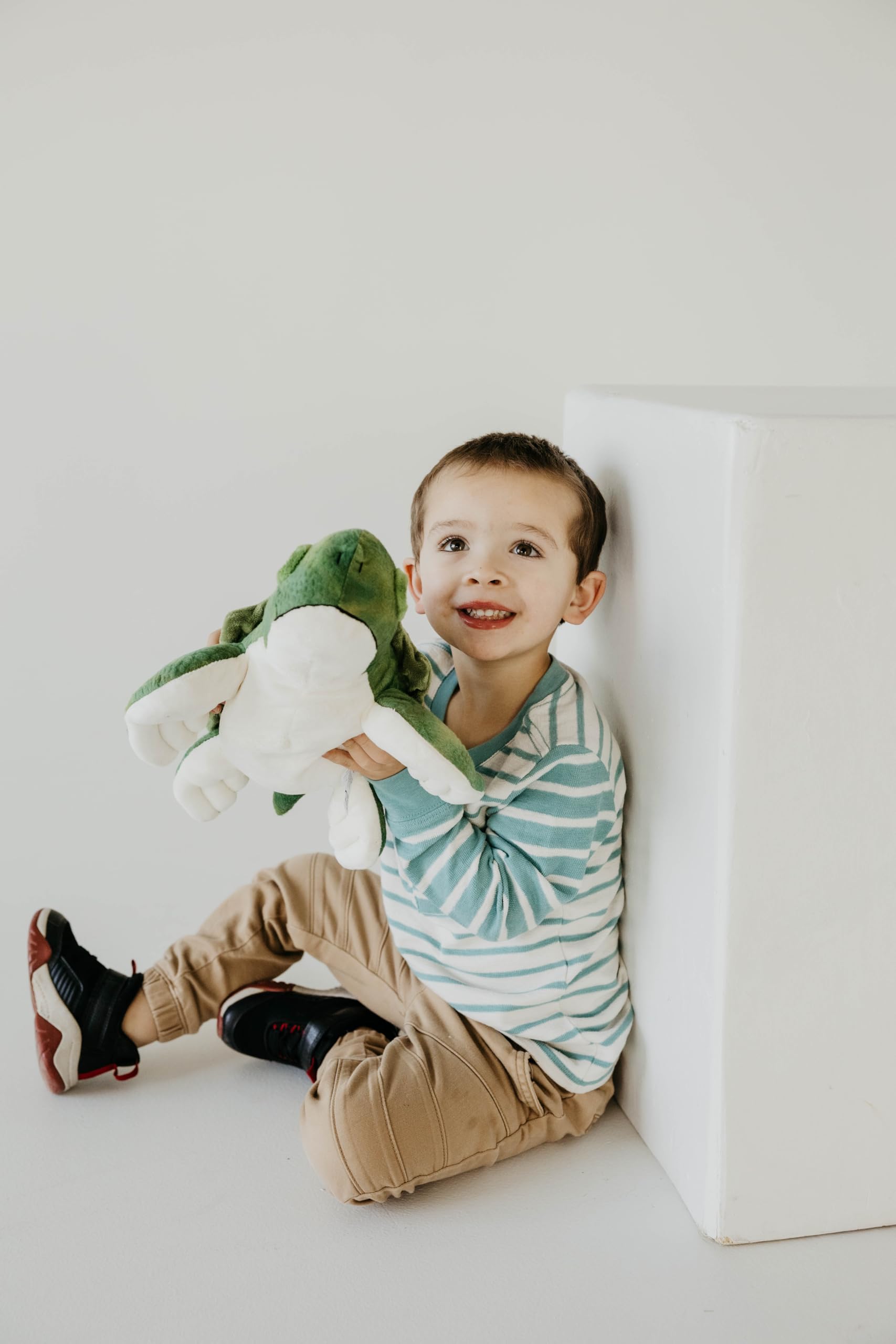 The Petting Zoo Conservation Sea Turtle Stuffed Animal, Gifts for Kids, Wild Onez Ocean Animals, Sea Turtle Plush Toy 14 inches