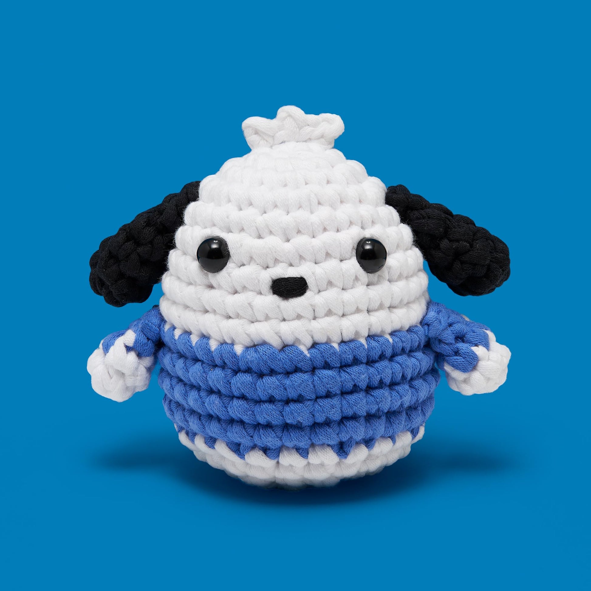 The Woobles Hello Kitty Crochet Kit - Beginners Wooble Crochet Animal Kit Crafts with Easy Peasy Yarn as seen on Shark Tank - with Step-by-Step Video