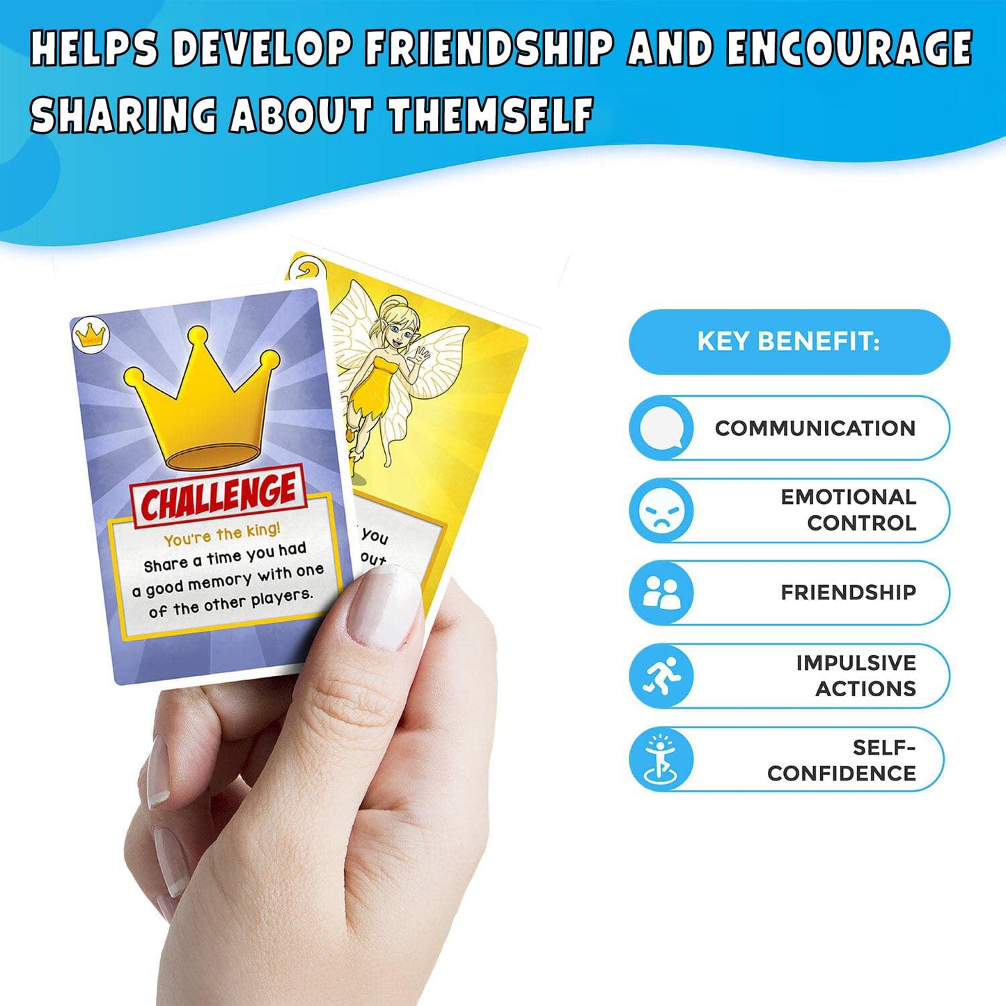 Together Land Therapy Game for Kids - Play Therapy Cards Develop Social Skills - Group Therapy Games for Teens Anger Management Toys - Counselors