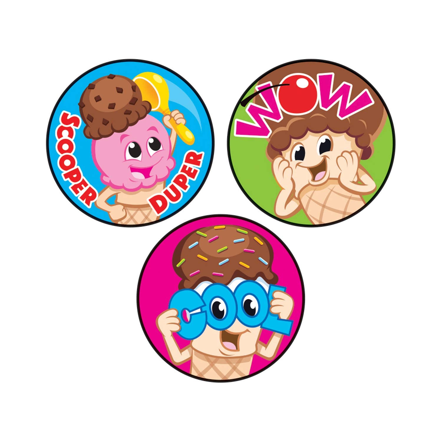 Trend Scoop Squad/Chocolate Stinky Stickers, Classroom Incentives, 48 Count