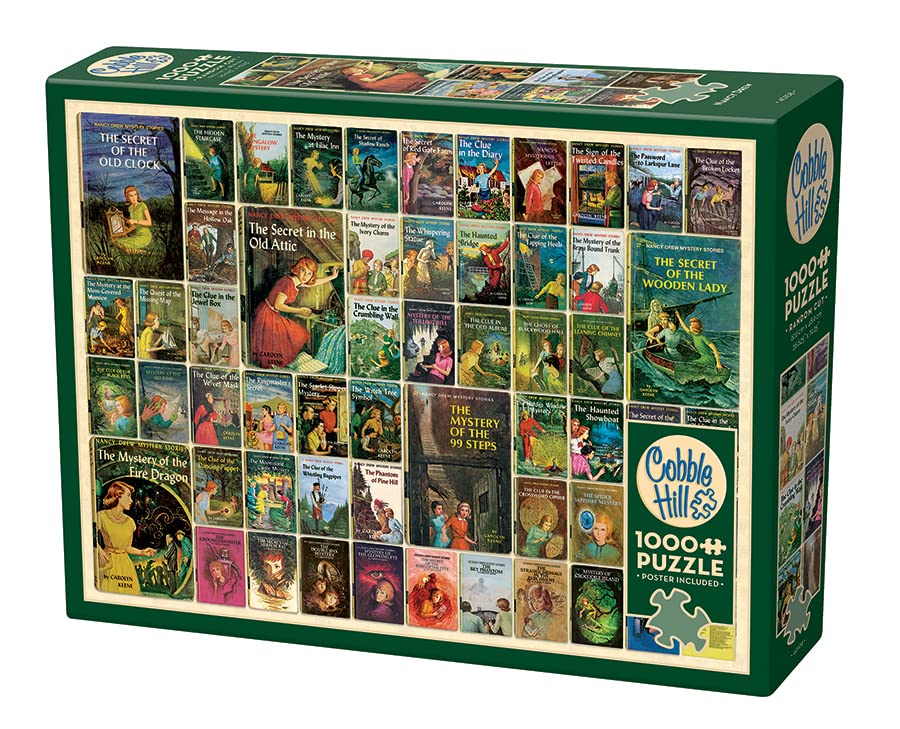 Cobble Hill 1000 Piece Puzzle - Nancy Drew - Sample Poster Included