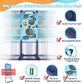 Active Target Game Set for 5 6 7 8 9 10 11 12 Years Old Boys Girls Best Kids Birthday Gift with Moving Shooting Target 2 Foam Blasters and 18 Foam