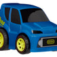 Little Tikes Crazy Fast Cars 2-Pack Hatch Rods, Hatch Back Car Themed Pullback Toy Vehicles Goes up to 50 ft