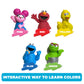 Sesame Street 5 Piece Finger Puppet Set - Easter Basket Stuffers, Easter Egg Fillers, Easter Decorations, Party Favors, Educational, Playtime, Bath