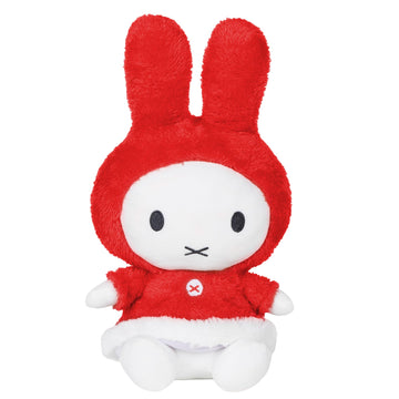 Kids Preferred Miffy Winter Plush Toy, Sitting Dutch Bunny by Dick Bruna, Soft Stuffed Animal Plushie for Girls & Boys - 13 Inches