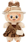 CiuZikGok Doll Clothing Set (No Doll), Cute Cropped Straw Hat, Crossbody Bag, Dress, Suitable for 15-17cm Dolls, Outfit Accessory Set for Unique