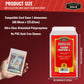 Cardboard Gold Card Saver 1 Sleeve -Resealable Perfect Fit Sleeves for Card Saver 1 semi-ridged Holder - Acid-Free Archival Safe - Glass-Like Clarity