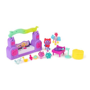 Gabby's Dollhouse Playset Movie Story Set Music, Multicolor, 6074118