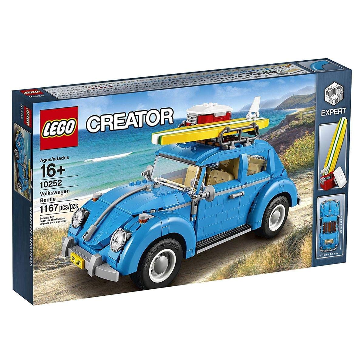 LEGO Creator Expert Volkswagen Beetle 10252 Construction Set (1167 Pieces)