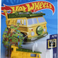 Hot Wheels Party Wagon, [Yellow] 39/250 Screen Time 4/10 5 Spoke