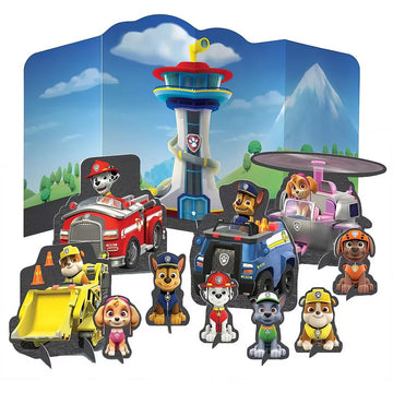 Paw Patrol Adventures Multicolor Table Decoration (14"-8.8") - Pack of 1 - Unique Party Centerpiece - Eye-catching & Fun Design - Perfect for Paw