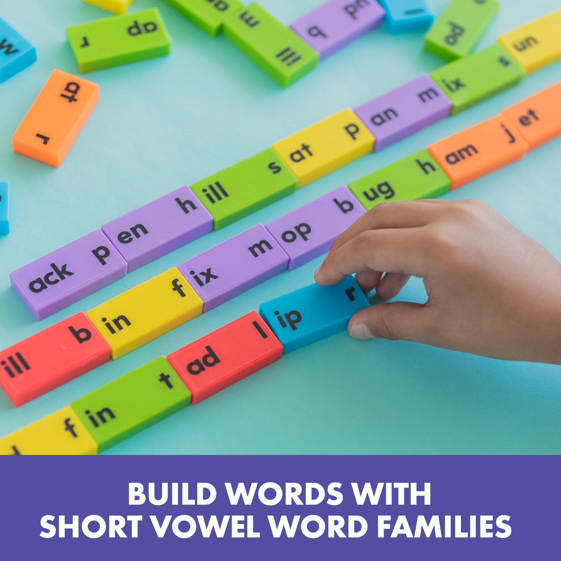 Educational Insights Phonics Dominoes: Short Vowels