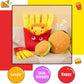 NILISWIEST Comfy French Fries Pillows Plush, Soft, Cuddly, and Irresistible for Family and Friends