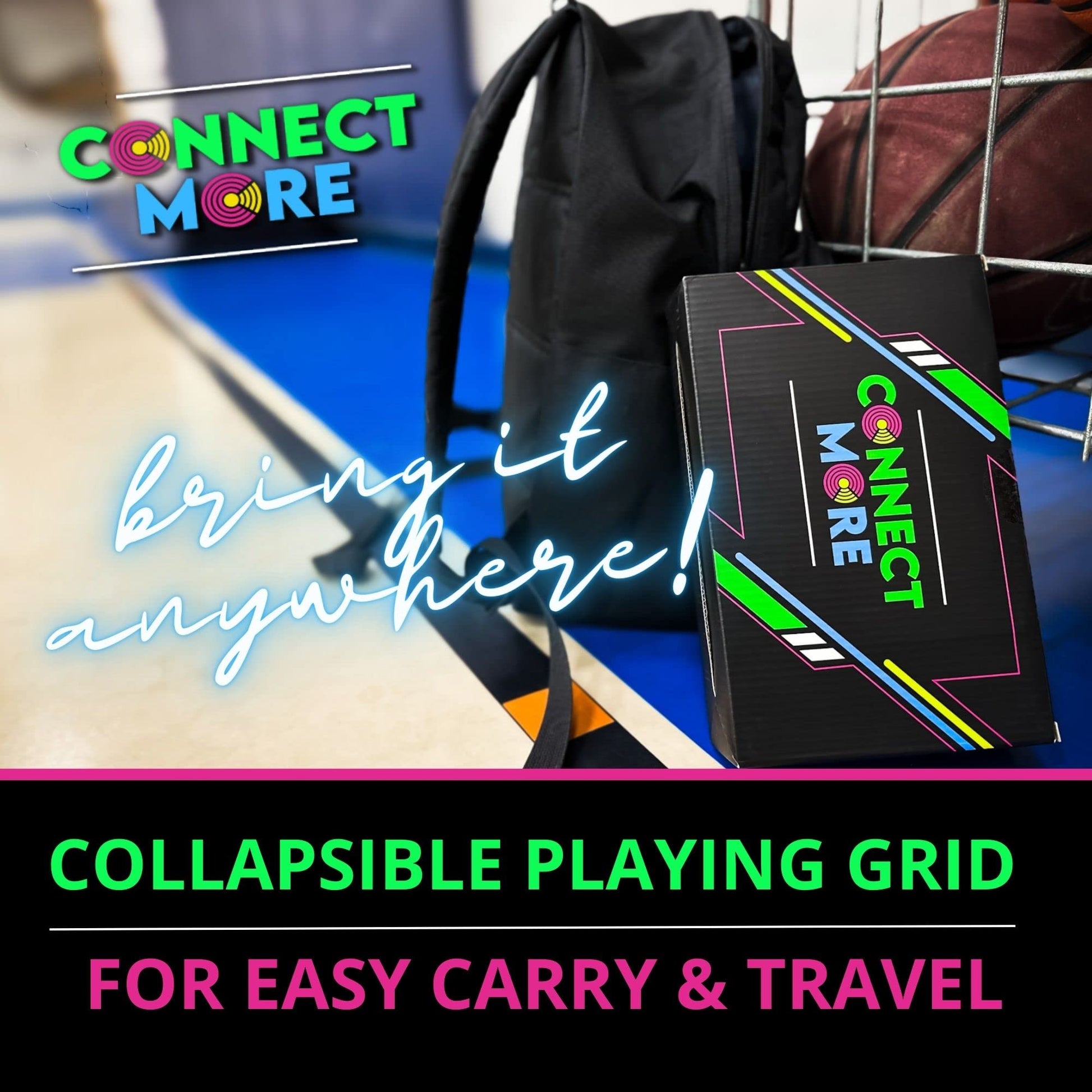 Connect More - Social Skills Games and Therapy Games, Multiplayer up to 6 Players, 4 in a Row Connect Game Fostering Conversation and Relationship