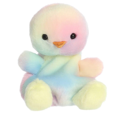 Aurora Palm Pals 4" Aura Rainbow Chick Adorable Plush