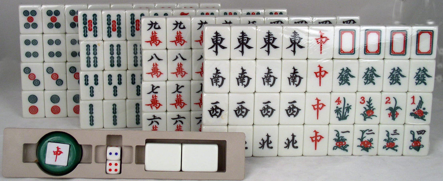 Asian Home Traditional Chinese Version Mahjong Game Set