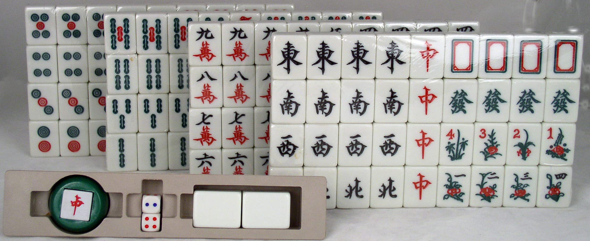 Asian Home Traditional Chinese Version Mahjong Game Set