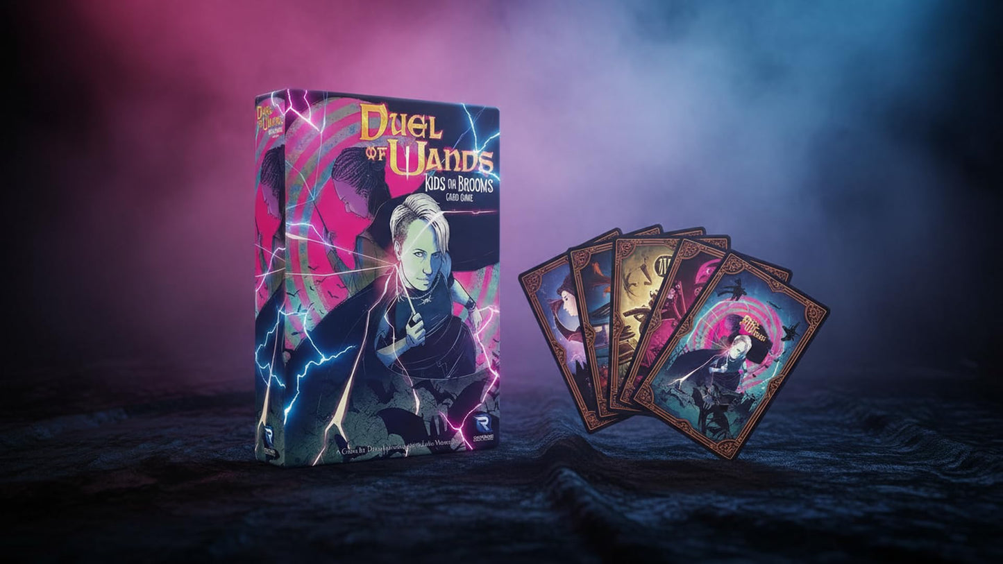 Renegade Game Studios Duel of Wands: 2 Player Strategy Card Game for Kids Ages 10+ Family Game Night