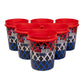 Battle Buckets - Giant Yard Pong and Basketball Game with 12 Buckets, 2 Balls, Carrying Bag, and Air Pump - Outdoor Game for Lawn, Backyard, Beach
