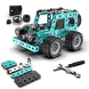 Jansfuren Car Model Building Toys STEM Erector Set for Back to School Assembly Metal Jeep, Building Car DIY Interactive Construction Toy for Kids