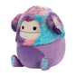 Squishmallows Official Kellytoys Plush 12 Inch Eden The Purple Bigfoot Ultimate Soft Stuffed Toy