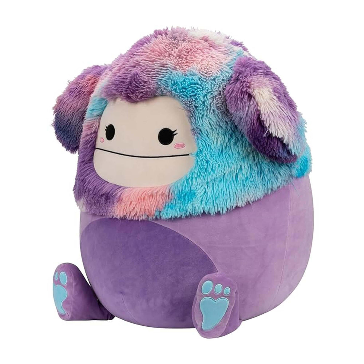 Squishmallows Official Kellytoys Plush 12 Inch Eden The Purple Bigfoot Ultimate Soft Stuffed Toy