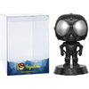 Funko D e a t h Star D r o i d [Black]: P o p ! Vinyl Figurine Bundle with 1 Compatible 'ToysDiva' Graphic Protector (189-14877 - B)
