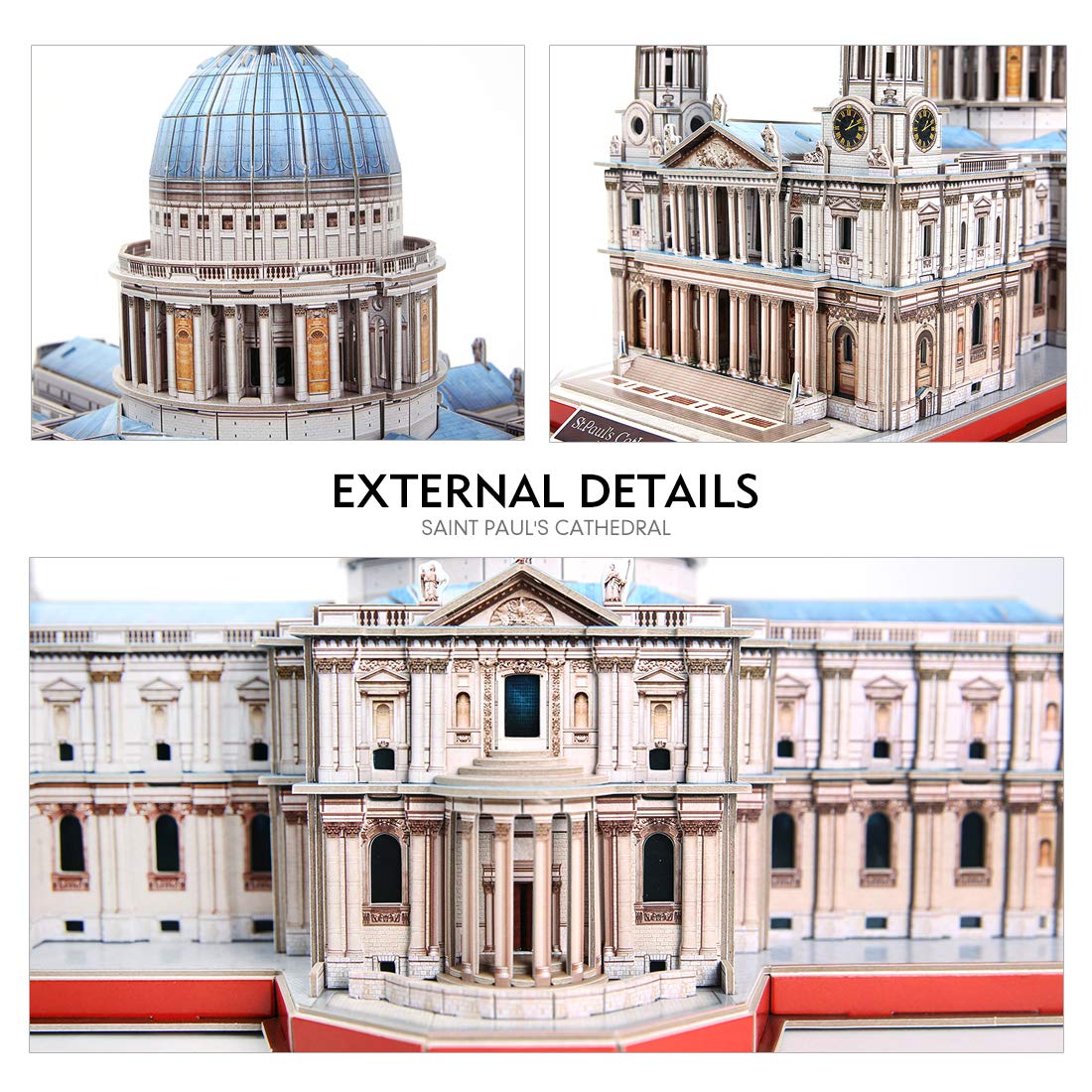 CubicFun 3D Puzzles for Adults - Large Saint Paul's Cathedral 3D Puzzle