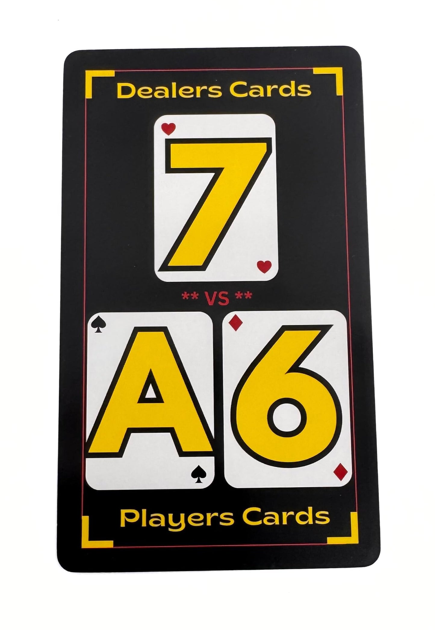 Blackjack Basic Strategy Flash Cards for Beginners - Learn How to Play & Win at Blackjack | Easy-to-Use Training Deck - Master Blackjack Strategy