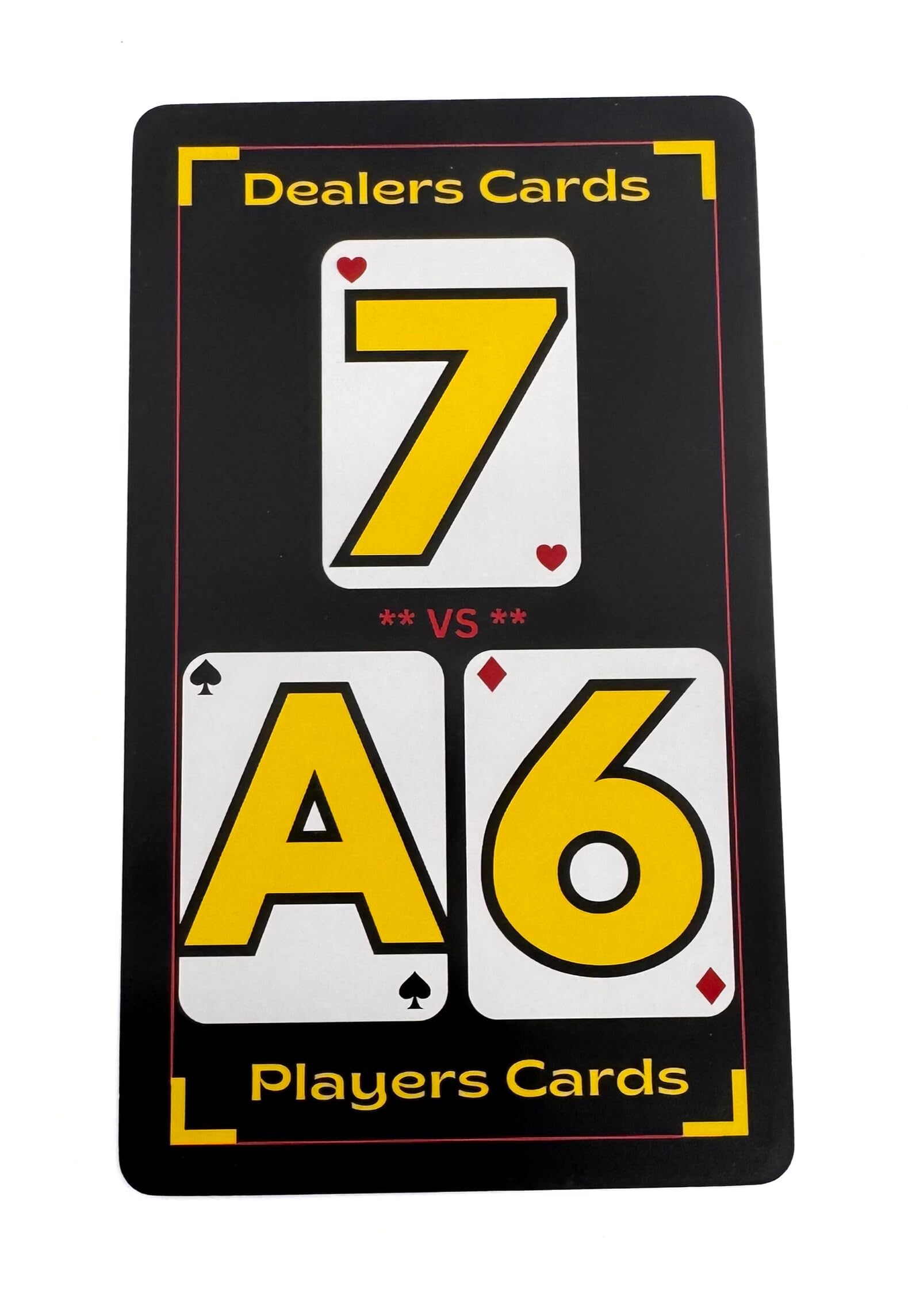 Blackjack Basic Strategy Flash Cards for Beginners - Learn How to Play & Win at Blackjack | Easy-to-Use Training Deck - Master Blackjack Strategy