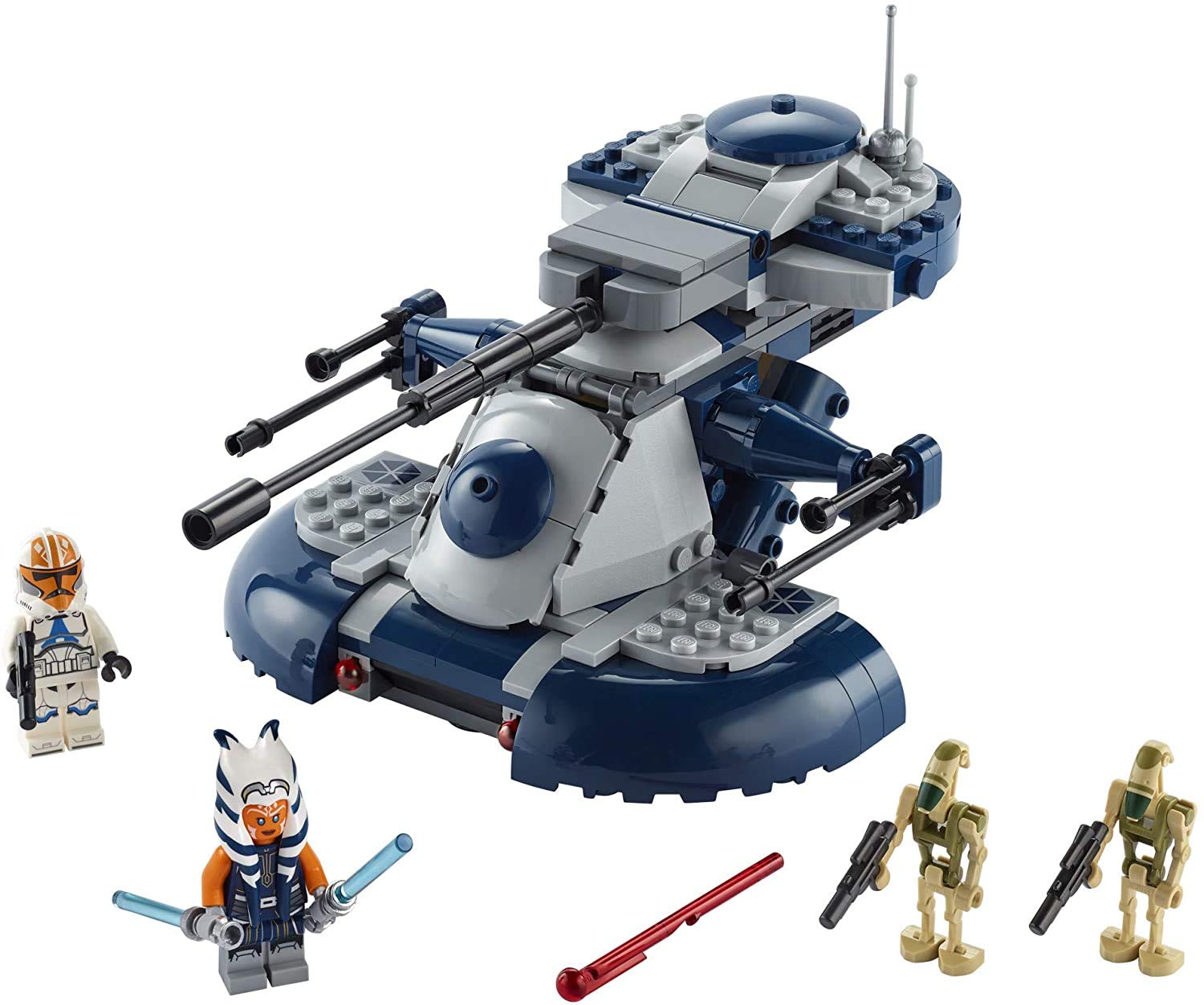 LEGO Star Wars: The Clone Wars Armored Assault Tank (AAT) 75283 Building Kit, Awesome Construction Toy for Kids with Ahsoka Tano Plus Battle Droid