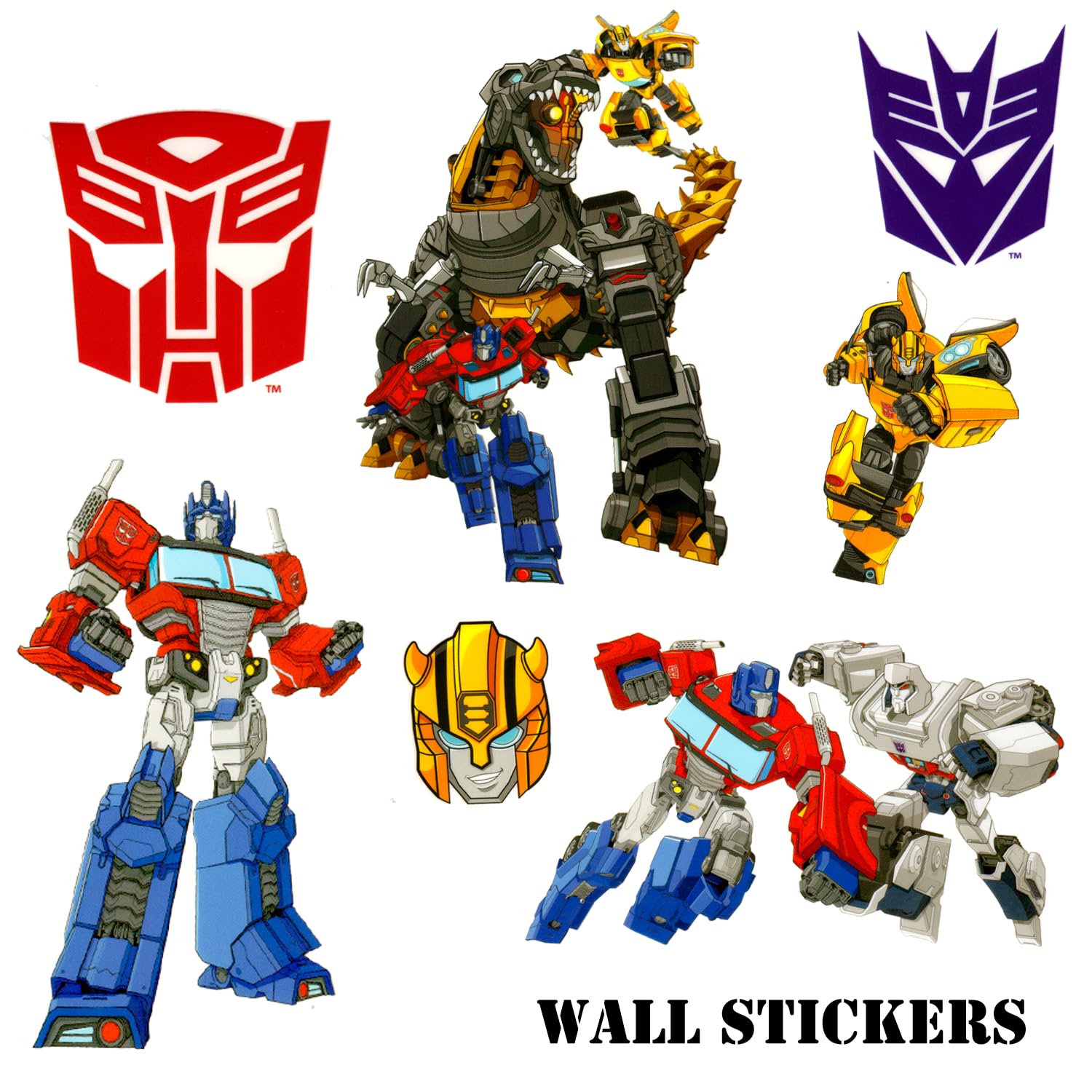 Transformers Coloring and Activity Book Super Set for Kids - 2 Activity Books and Sticker Pads Featuring Optimus Prime, Bumblebee and Rescue Bots