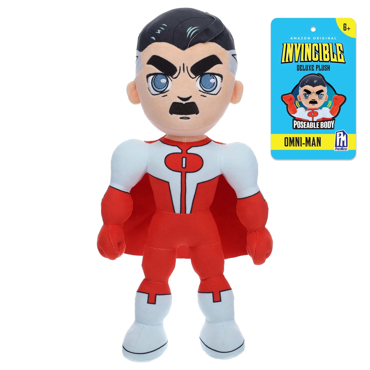 PhatMojo Invincible - Omni-Man Deluxe Posable Plush (13" Tall, Series 1)