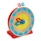 Melissa & Doug Turn and Tell Clock Developmental Toy Motor Skills 3+ Gift for Boy or Girl