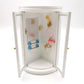SXFSE Dollhouse Shower Room,1:12 Dollhouse Miniature Furniture Simulation White Bathroom Shower Room