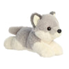 Aurora® Adorable Mini Flopsie™ Wolf Pup Stuffed Animal - Mini Companions Ready for Playful Adventures - for Kids All Ages, Toddlers, Adults,