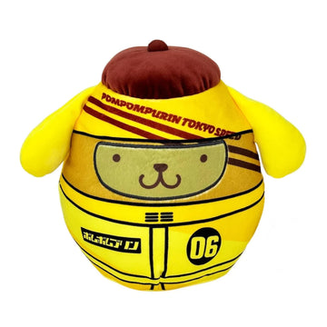 Squishmallow 8 Inch Pompompurin Sanrio Tokyo Racer Plush Toy