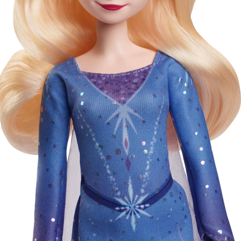 Mattel Disney Frozen Elsa Fashion Doll & Accessories, Ice-Skating Look with Removable Dress & Skates Plus 1 Pair of Shoes, Inspired by Frozen: Winter